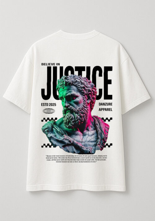 Justic Drop Shoulder T-Shirt