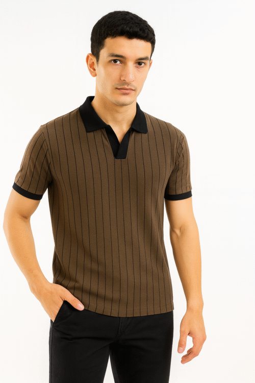Vertigo Pinstripe Polo